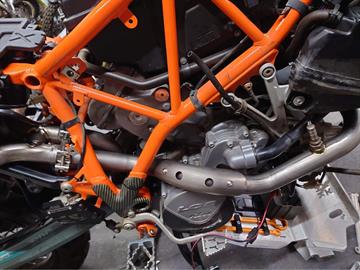 KTM 990 Adventure full titanium headers