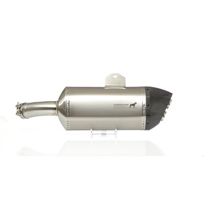 BMW 2004-2012 R 1200 GS/A Semi Titanium muffler